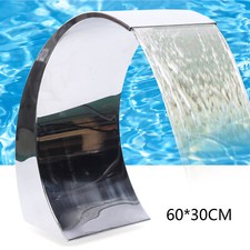 Edelstahl Pool Fontäne