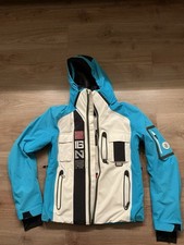 Bogner Skijacke blau/weiß Mit