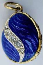 Russischer emaille anhänger - russischer, emaille-anhänger