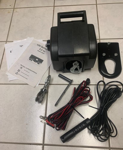 Elektrische winde 12v 5t - winde, 2,5t