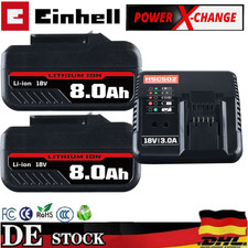 2 Stk 8,0Ah Ersatzakku Für