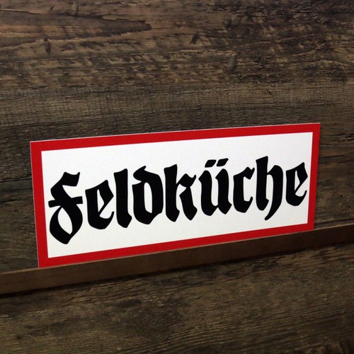 Schild feldküche wegweiser - feldküche,