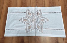 Antike ausgefallene Gardine echte Handarbeit