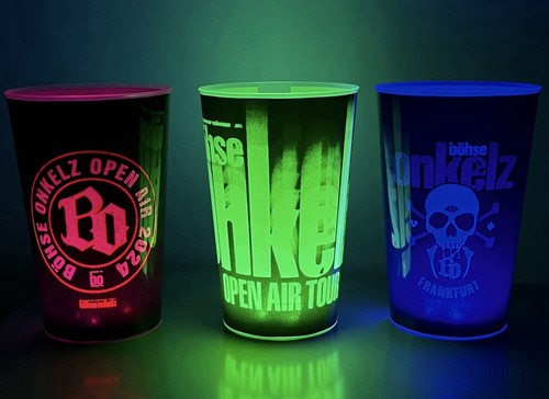 Böhse onkelz tour becher 2024 - becher,