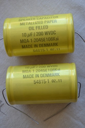 Jensen capacitors 10 uf - jensen, 6