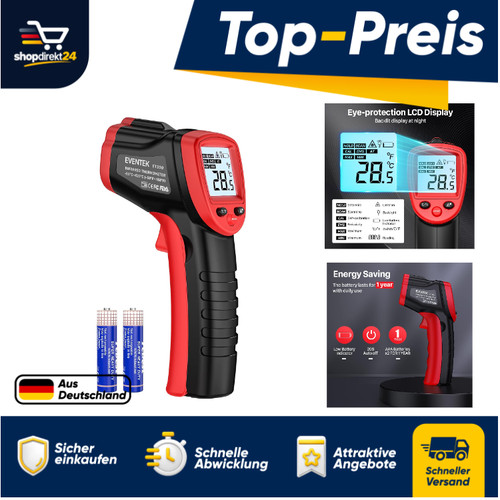 Eventek infrarot thermometer - infrarot,