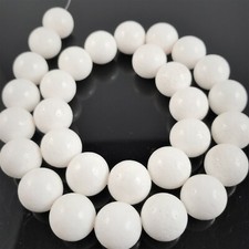 Koralle weiß matt Kugeln