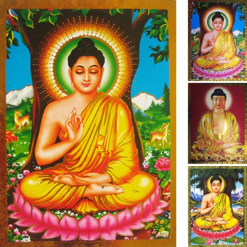 Buddha prägedruck altarbild - prägedruck,