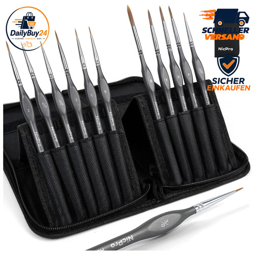 Miniatur pinselset stück - 11,