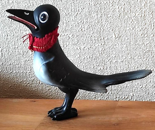 Frau elster puppe ddr - puppe, figur