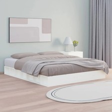 vidaXL Massivholzbett ohne