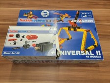 Fischertechnik Advanced Universal II + Motor XS - OVP - vollständig - neuwertig