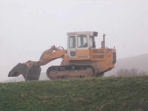 Raupenlader liebherr 631 foto - raupenlader,