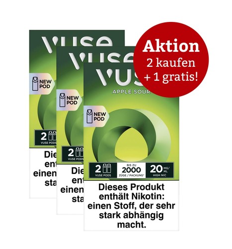 Vuse pro pods green apple - vuse,