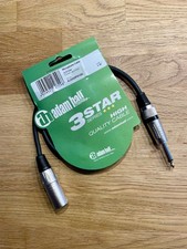 Mikrofonkabel XLR - Klinke 6,3mm - 10m