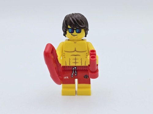 Lego minifigur lifeguard - minifigur,