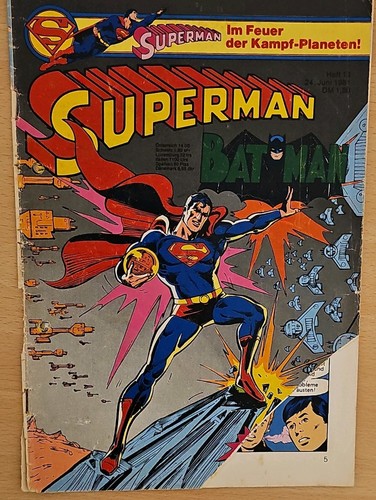 Superman batman heft - superman, (1981)
