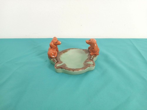 Art deco keramik aschenbecher - art,