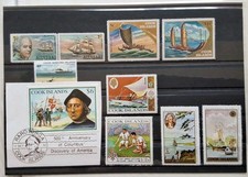 Cook Island Schifffahrt Schiffe Columbus Postfrisch Sammlung