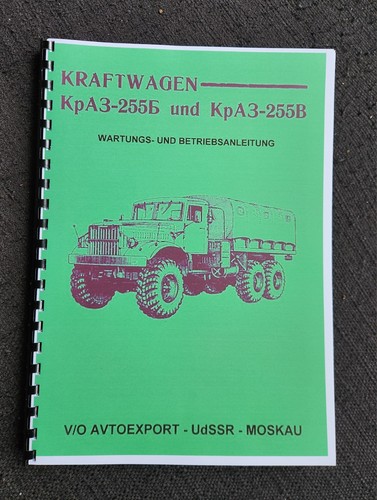 Nva betriebsanleitung kraz 255 - nva,