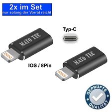 2x USB Typ-C zu IOS iPhone