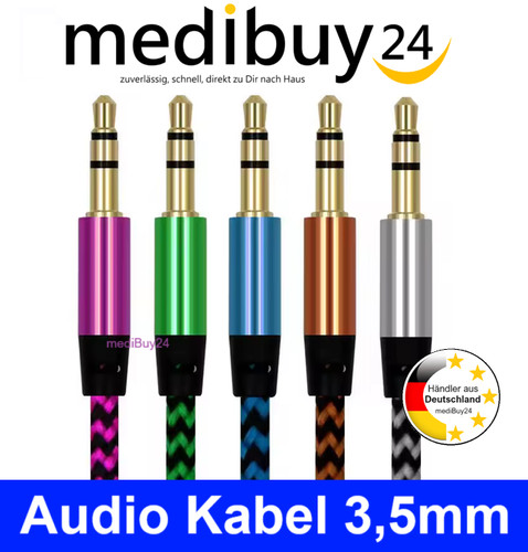 Stereo 5mm klinkenkabel - stereo, 3,5mm