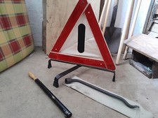 Oldtimer Youngtimer Warndreieck Radschlüssel Pumpe 70er Jahre