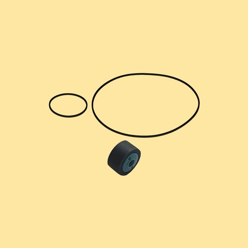 Riemen andruckrolle kit - riemen, 1