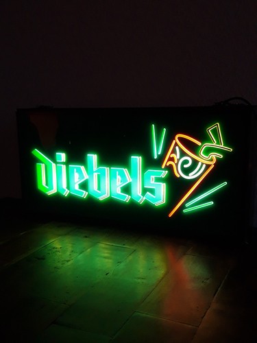 Original diebels leuchtkasten - original,