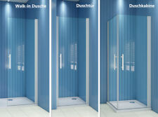 Duschkabine Schwingtür Eckeinstieg Walk-in Dusche Duschabtrennung Duschtür