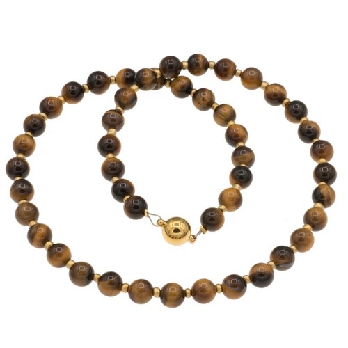 Kette mit tigerauge edelstein - mit,