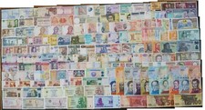 150 verschiedene BANKNOTEN