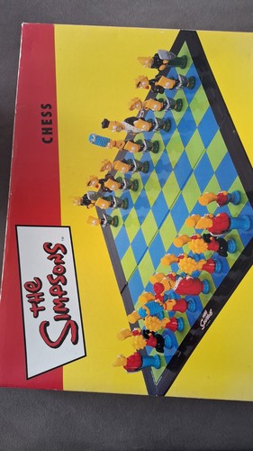 The simpsons chess schach - chess,