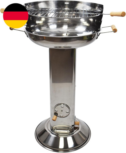 Holzkohlegrill edelstahl mit - edelstahl,