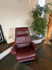 Stressles Relaxsessel Model Cori, Leder Amarone mit Akku