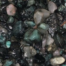 Natürliche grüne Smaragd Rohstein ca. 200 Carat = 40 Gramm