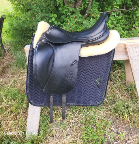 Prestige dressursattel leder - dressursattel,