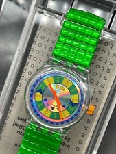 Swatch Armbanduhr Stop Green