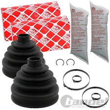 2xFEBI FALTENBALG SATZ ACHSMANSCHETTE VORNE passend für BMW 3er E46 xd xi X5 E53