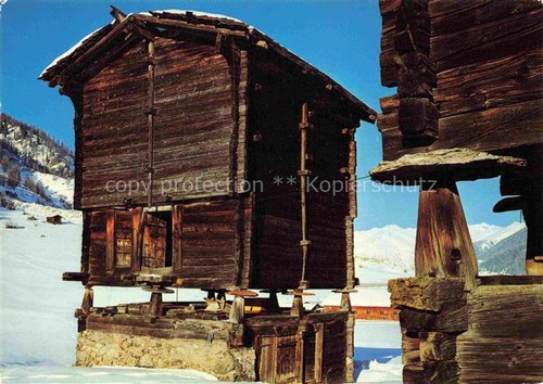 Goms walliser stadel - goms, walliser-stadel