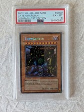 Yu-Gi-Oh! Torwächter 1. Auflage 2002 Holo Deutsch PSA 6 Top Zustand Rare MRD