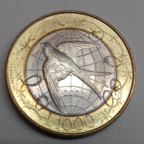 San marino 1000 lire 2000 - marino, lire,