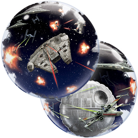 Qualatex double bubble star - bubble,