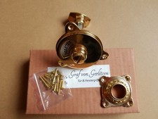 Messing Poliert Türgriff WC Rosette Griffe Türgriffe Türbeschlag T1P