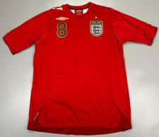 England 2006/2008 UMBRO Away Football Shirt Trikot #8 LAMPARD Größe M Medium