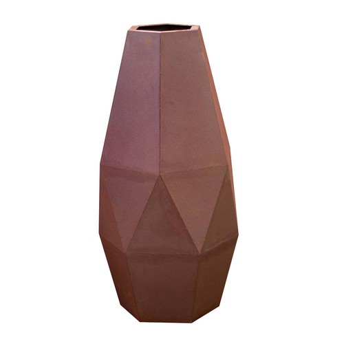 Vase abstrakt edelrost - abstrakt,