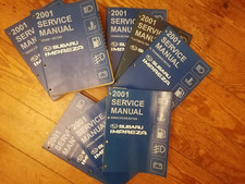 Subaru Impreza 2001 Reparaturanleitung Werkstatthandbuch Factory WorkshopService