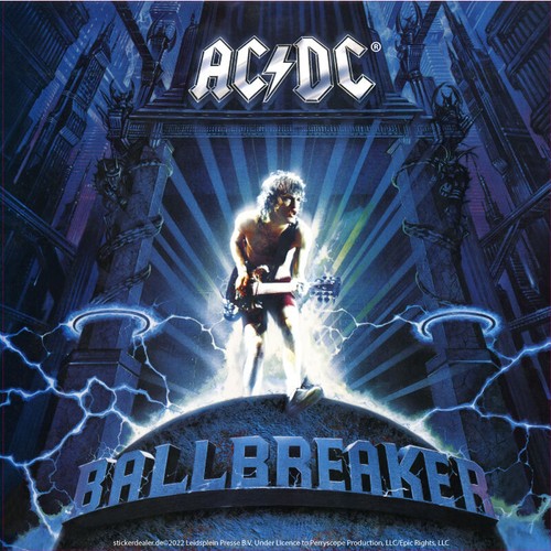 Aufkleber ballbreaker - ac/dc,