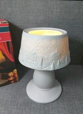 Porzellan Tischlampe