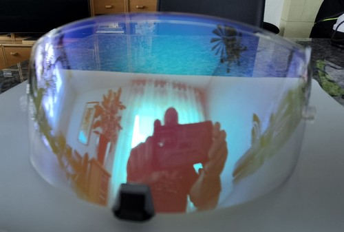 Scorpion ersatz visier blau - scorpion,